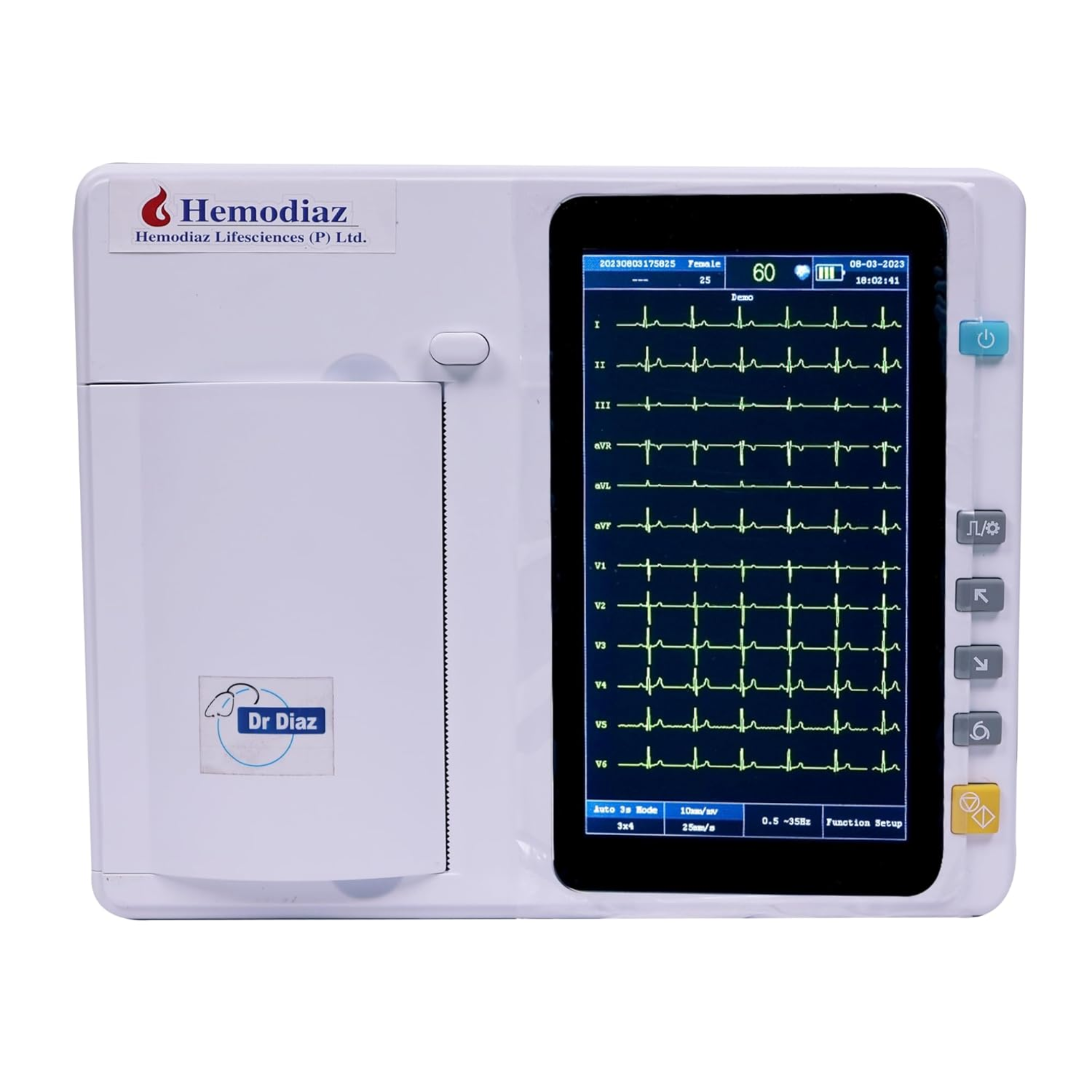 6 Channel 601 ECG Machine