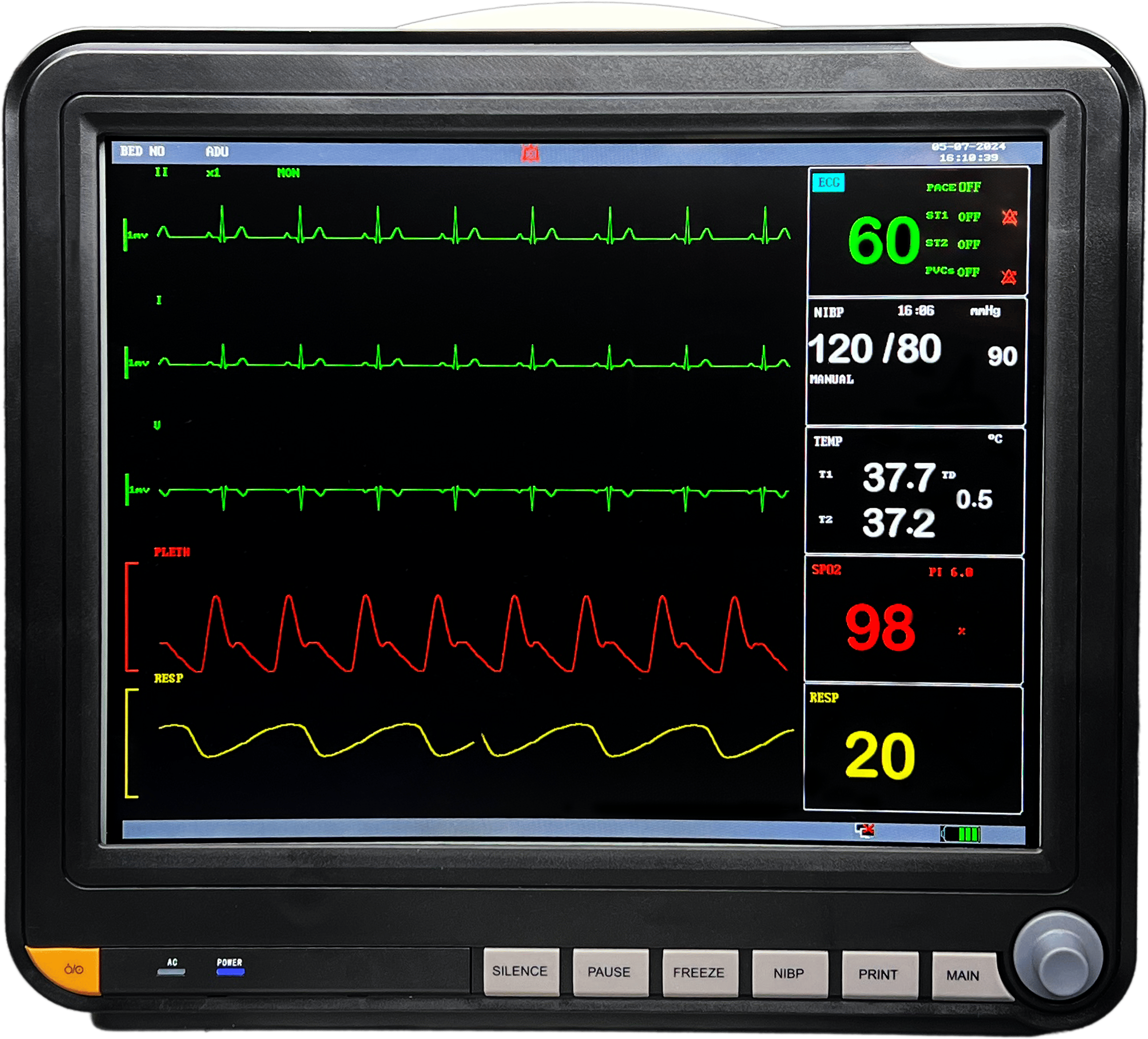 5 para Patient Monitor PM 15