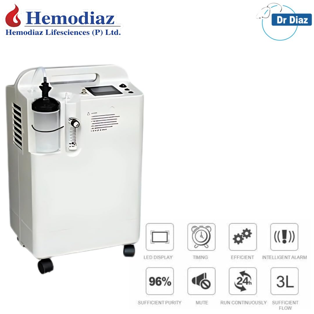 Dr Diaz Oxygen Concentrator for Home – Oxyflow 10A