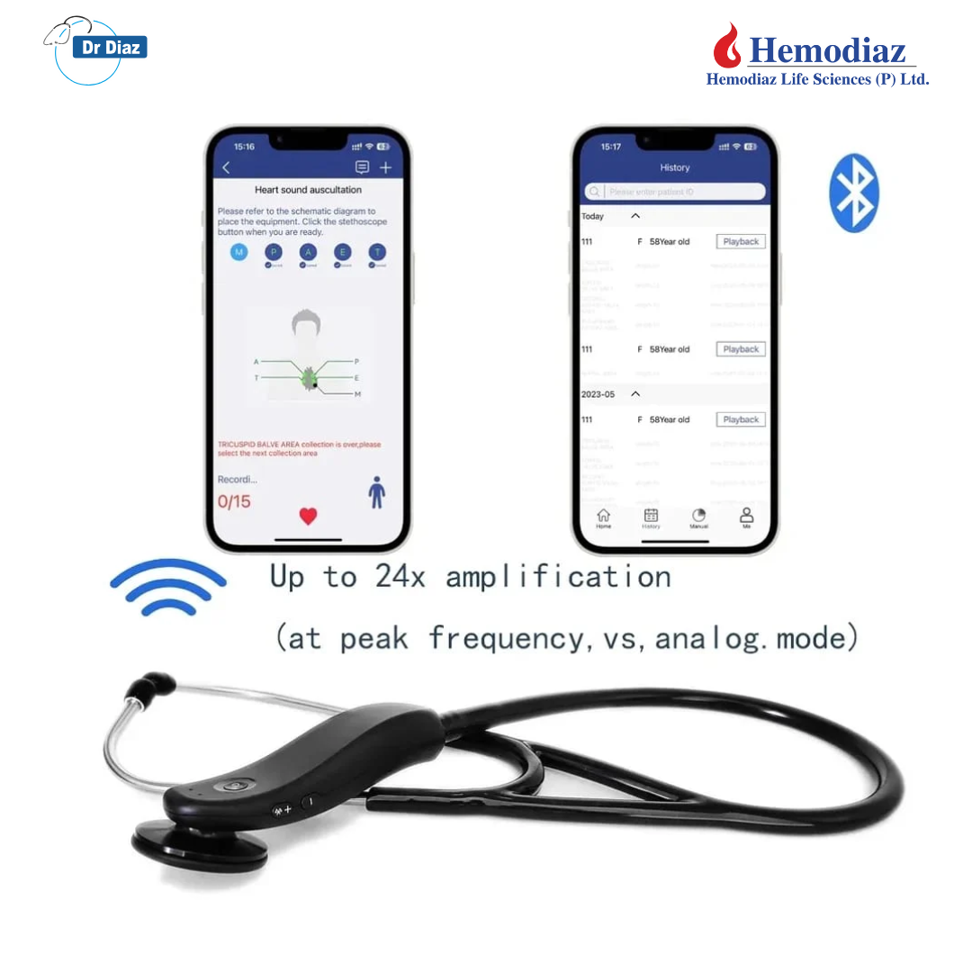 Digital Medical Bluetooth Electronic Stethoscope