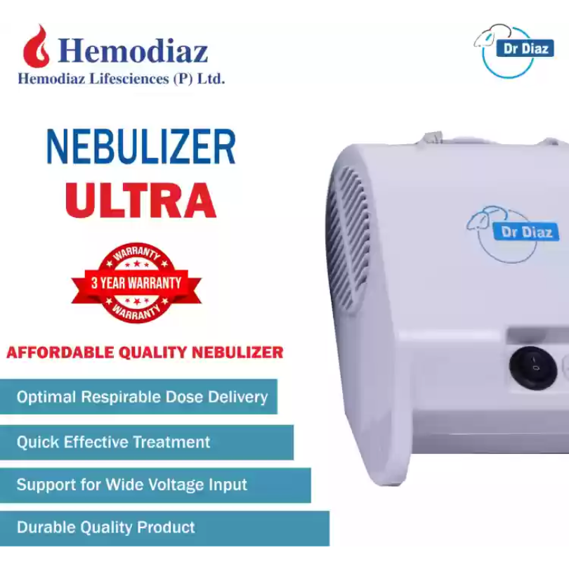 Portable Compressor Ultra Nebulizer for Adults & Pediatric