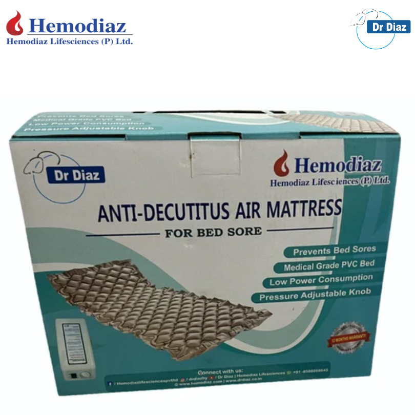 Air Mattress Anti Decubitus Air Pump & Bubble Mattress for Prevention of Bed Sores