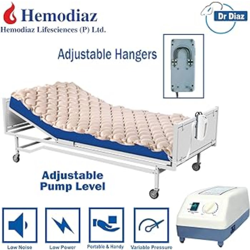 Air Mattress Anti Decubitus Air Pump & Bubble Mattress for Prevention of Bed Sores