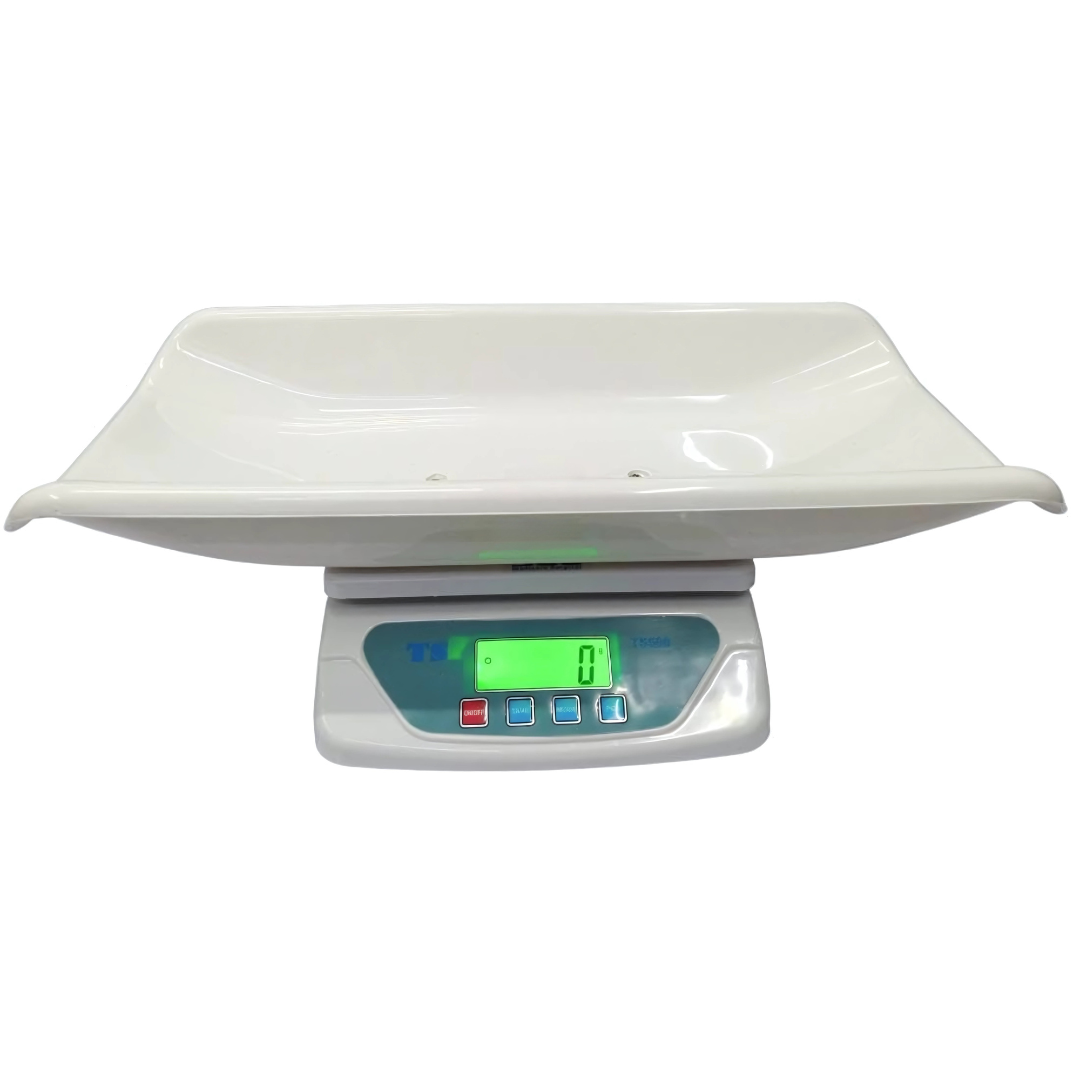 Digital Baby Weighing Scale With Tray For Newborn Baby (White)