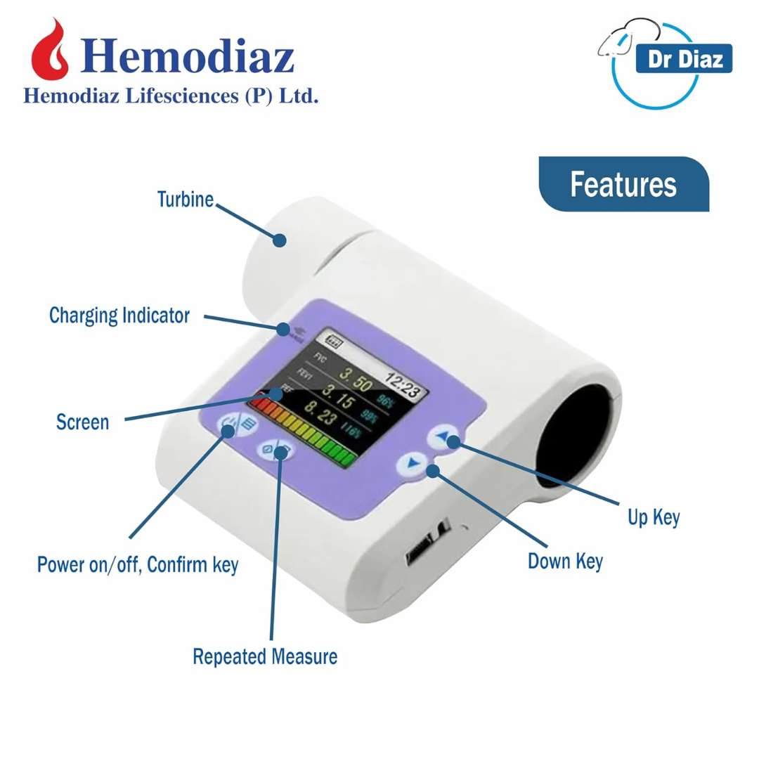 Dr Diaz Spirometer (SP-10)