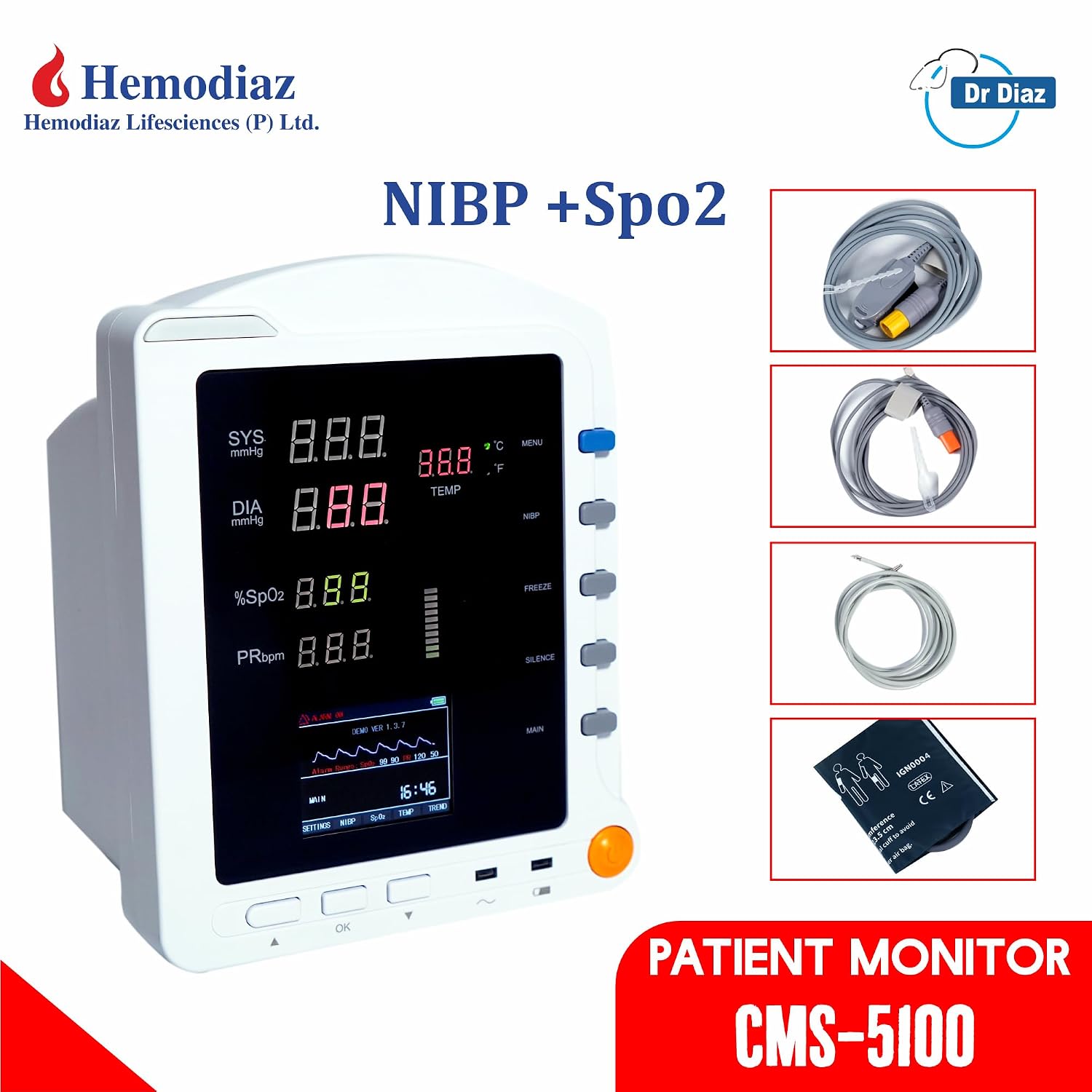 Patient Monitor Machine 3 para CMS5100