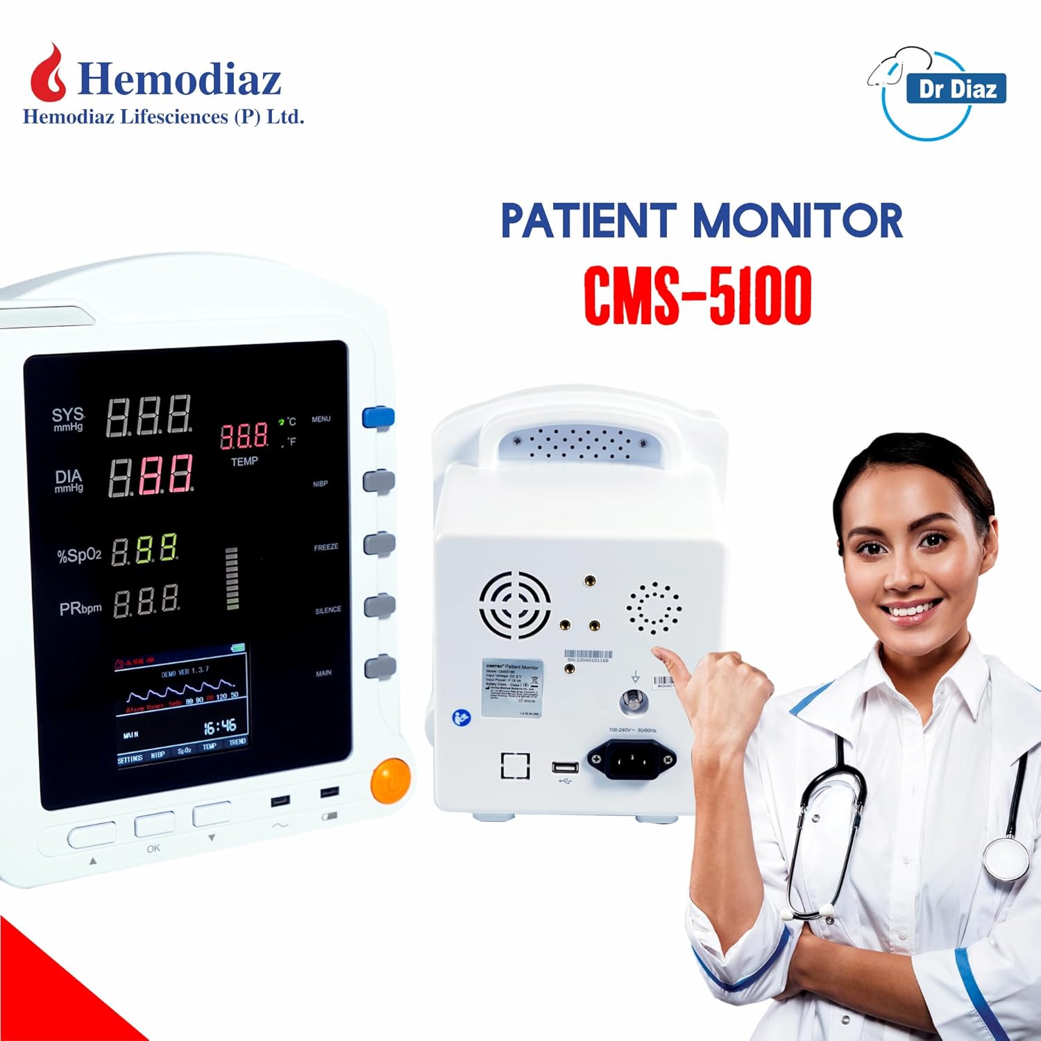 Patient Monitor Machine 3 para CMS5100